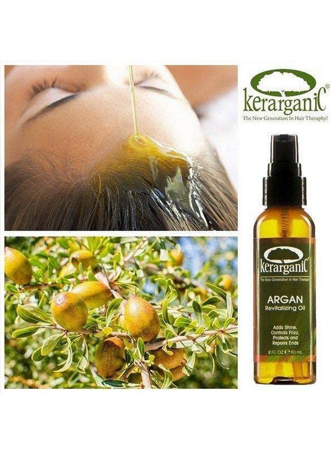 kerarganic KERATIN TREATMENT - ARGAN REVITALIZING OIL - 2OZ - Image 4
