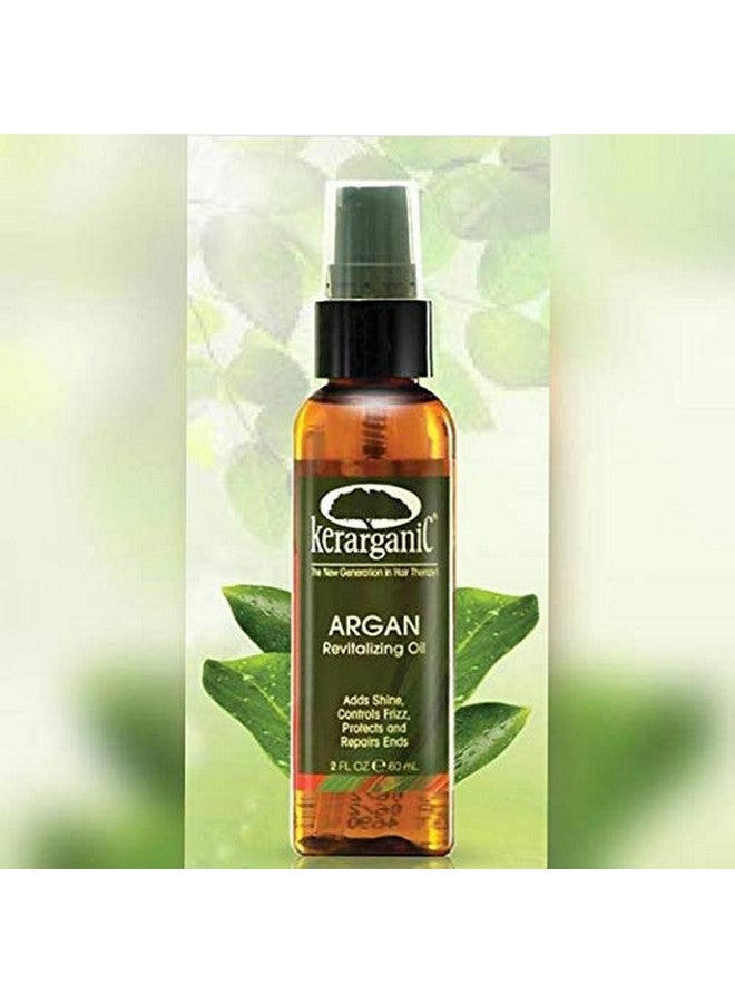 kerarganic KERATIN TREATMENT - ARGAN REVITALIZING OIL - 2OZ - Image 3