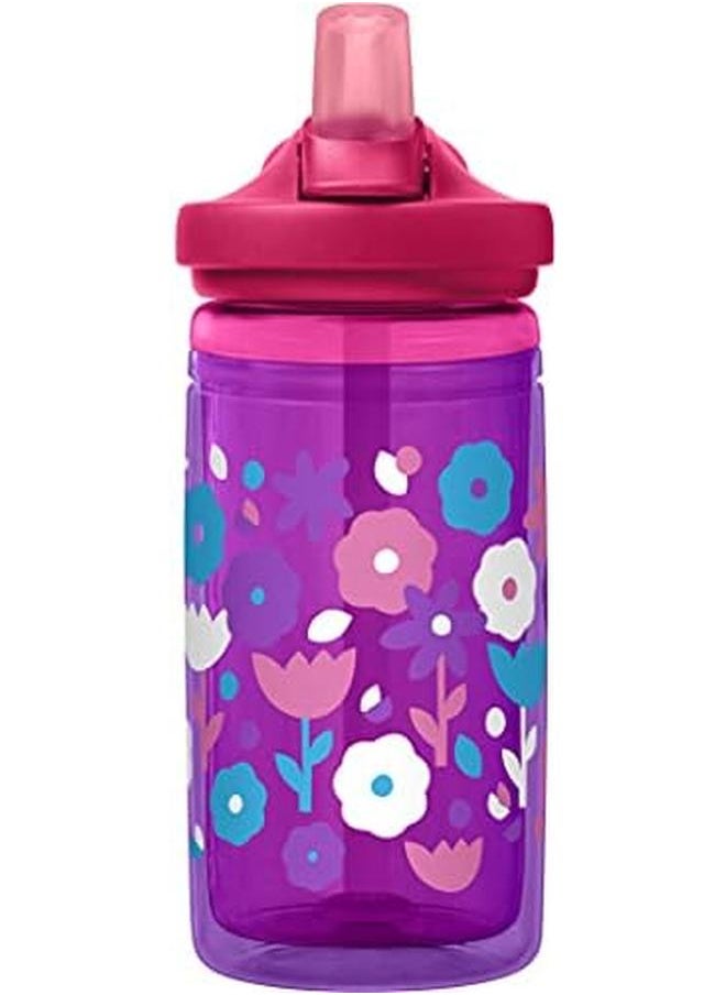 CAMELBAK Eddy Plus Kids .4L Bottle Insulated Flower Power 2283601040 Eddy Plus Kids Insulated 14Oz Flower Power L  - Image 2