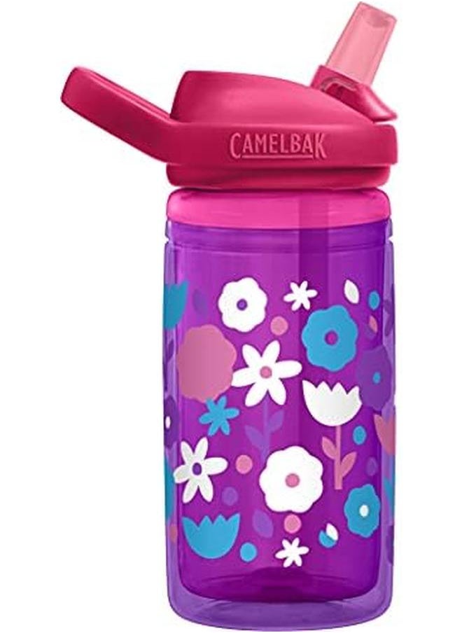 CAMELBAK Eddy Plus Kids .4L Bottle Insulated Flower Power 2283601040 Eddy Plus Kids Insulated 14Oz Flower Power L  - Image 3