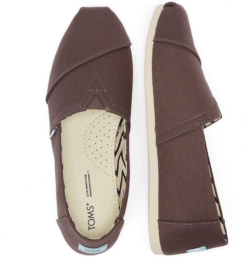 TOMS Women's Alpargata Espadrille Loafer Flat, Grey, 8 - Image 3