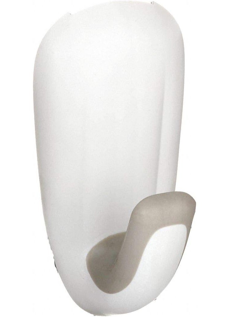 Command Jumbo Bathroom Wall Hook With Water-Resistant Adhesive Strips - Image 3