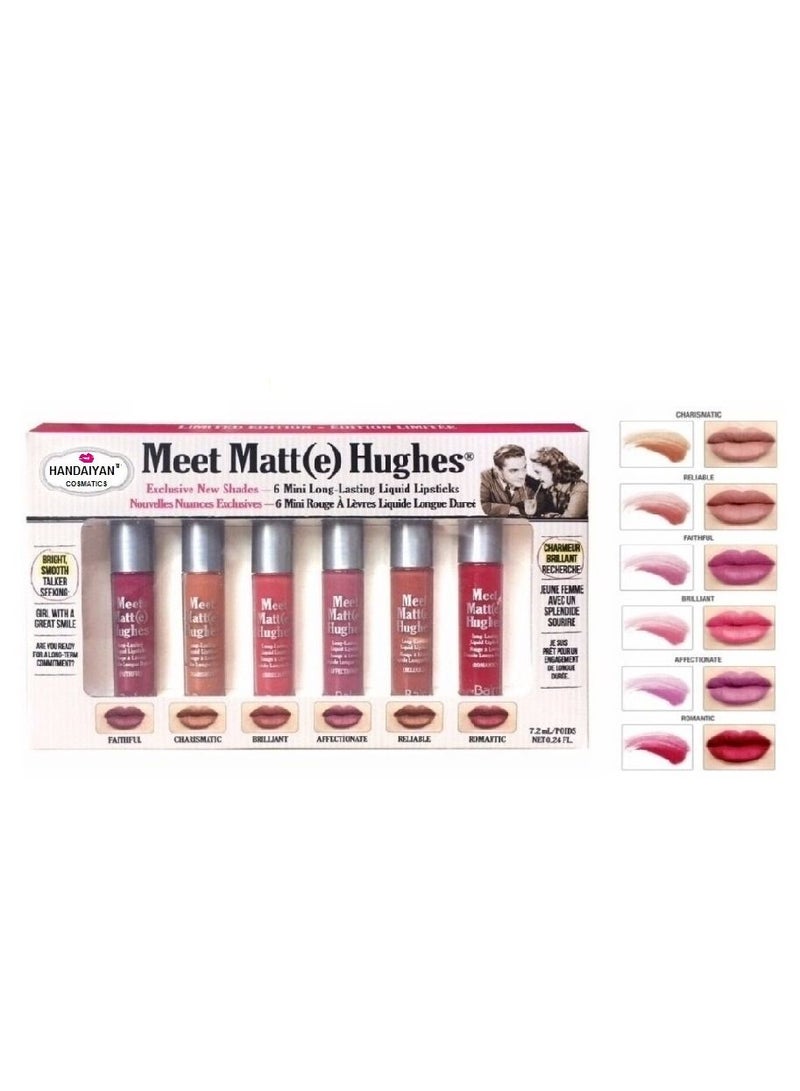 Handaiyan Face Makeup Essentials Set: Sponge + Loose Powder + Creamy Contour Palette + Lipstick Set - Image 3