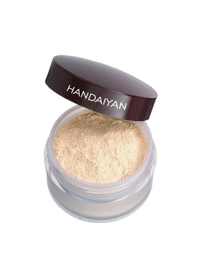 Handaiyan Face Makeup Essentials Set: Sponge + Loose Powder + Creamy Contour Palette + Lipstick Set - Image 5