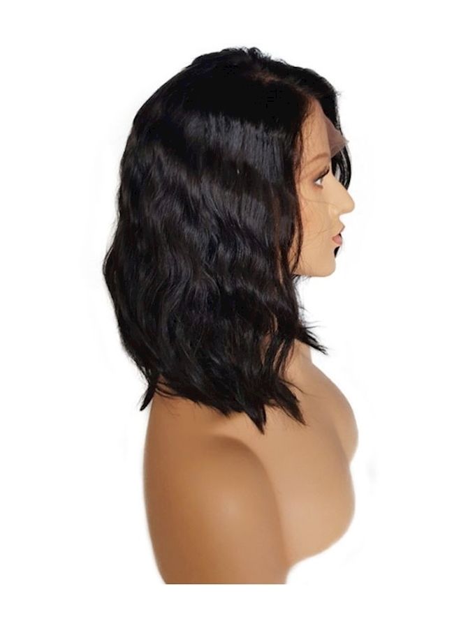NIBEMINENT Front Curly Hair Wig Black - Image 2