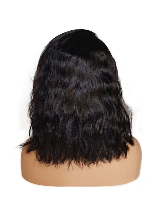 NIBEMINENT Front Curly Hair Wig Black - Image 3