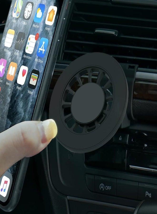 BEERTE fits for Magsafe Car Mount for Audi A6 S6 A7 S7 RS6 RS7 2012-2018 [20 Strong Magnets] Magnetic Phone Holder for iPhone 17 16 15 14 13 12 MagSafe Car Air Vent Phone Navigation Automobile Cradles - Image 1