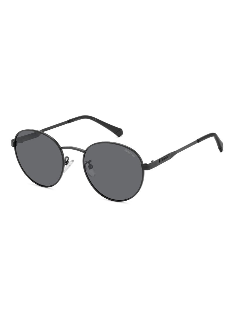 Polaroid Unisex UV Protection Sunglasses Pld 2144/G/S/X Black 48.5 - Lens Size: 52 Mm - Image 1