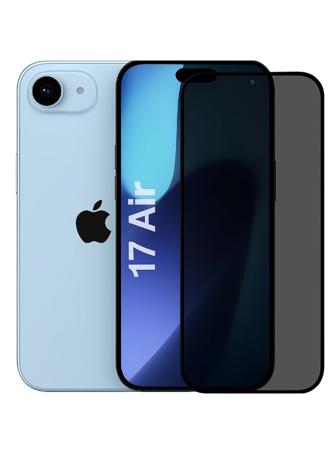 LANEX Privacy Matte Screen Protector for iPhone 17 Air 6.6” – Anti-Spy Matte Finish with Filter - Image 1