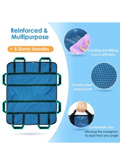 Generic Positioning Bed Pad Transfer Board Draw Sheets For Hospital Bed With Handles Patient Lift Turning Device Bed Sore Prevention Pads Home Care Assistance Products For Elderly Bedridden Disabled  - Image 5