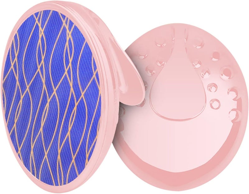 كلاراكو مزيل الشعر الكريستالي، أداة إزالة الشعر السحرية المطورة الجديدة بمقبض للنساء والرجال، أداة تقشير غير مؤلمة لإزالة الشعر والحصول على بشرة ناعمة كالحرير بدون حلاقة، سريعة وسهلة (وردي) - Image 1