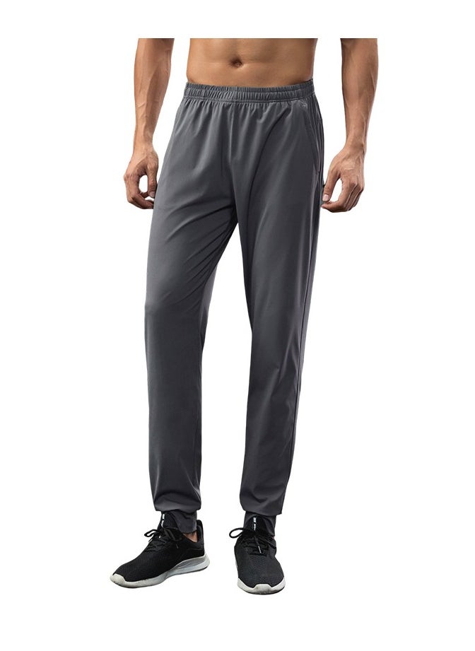 Loquat New Men's Sweatpants Outdoor Bunched Feet Trousers Casual Quick Dry High Spring Sweatpants  - Image 1