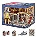 CCCDF Book Nook Kit 3D Wooden Puzzle for Adults Teens DIY Miniature Dollhouse Kit Booknook Tiny House Bookshelf Decor Gifts for Family Friends Napoleon - Image 2