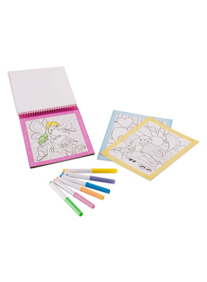 Melissa & Doug H Color By Numbers On-The-Go Coloring Pad (Pink) - Image 3