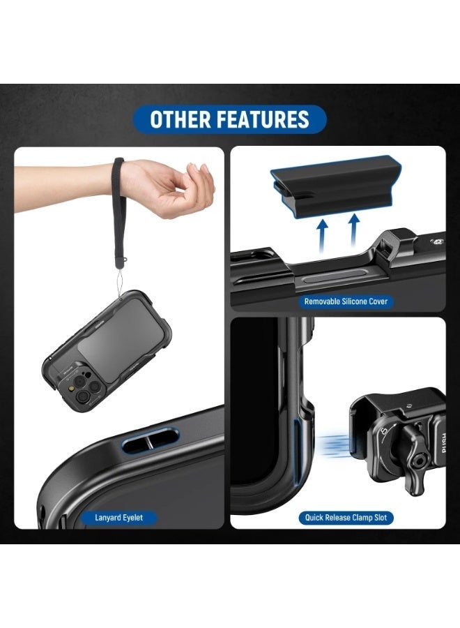 نيوير PA073 Video Rig Phone for iPhone 16 Pro - Image 2