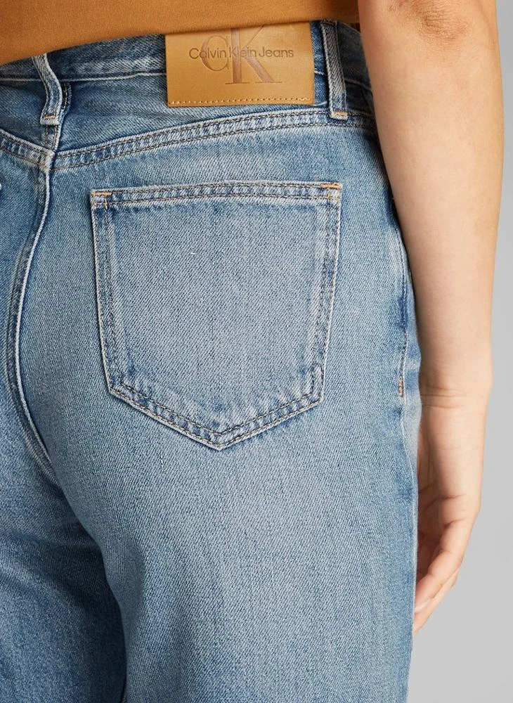 Calvin Klein Jeans Casual High Rise Straight Fit Jeans