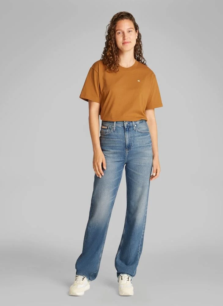 Calvin Klein Jeans Casual High Rise Straight Fit Jeans