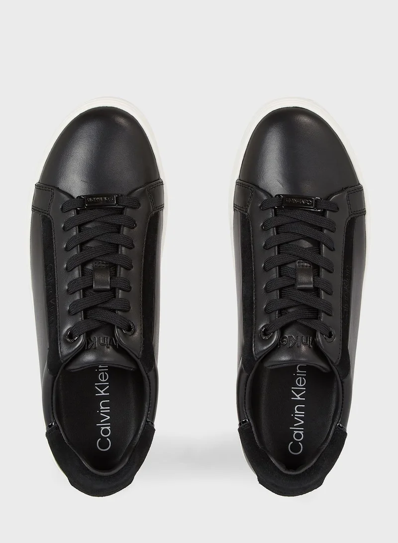 CALVIN KLEIN Cupsole Lace Up Low Top Sneakers