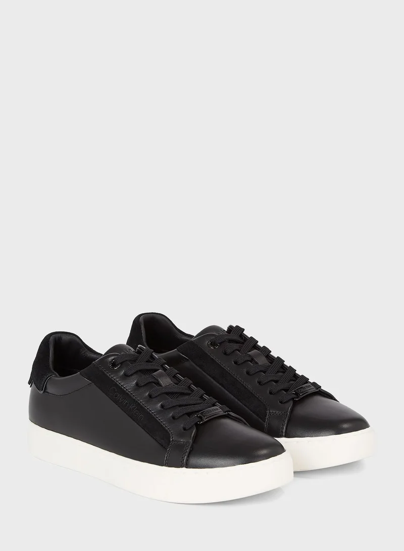 CALVIN KLEIN Cupsole Lace Up Low Top Sneakers