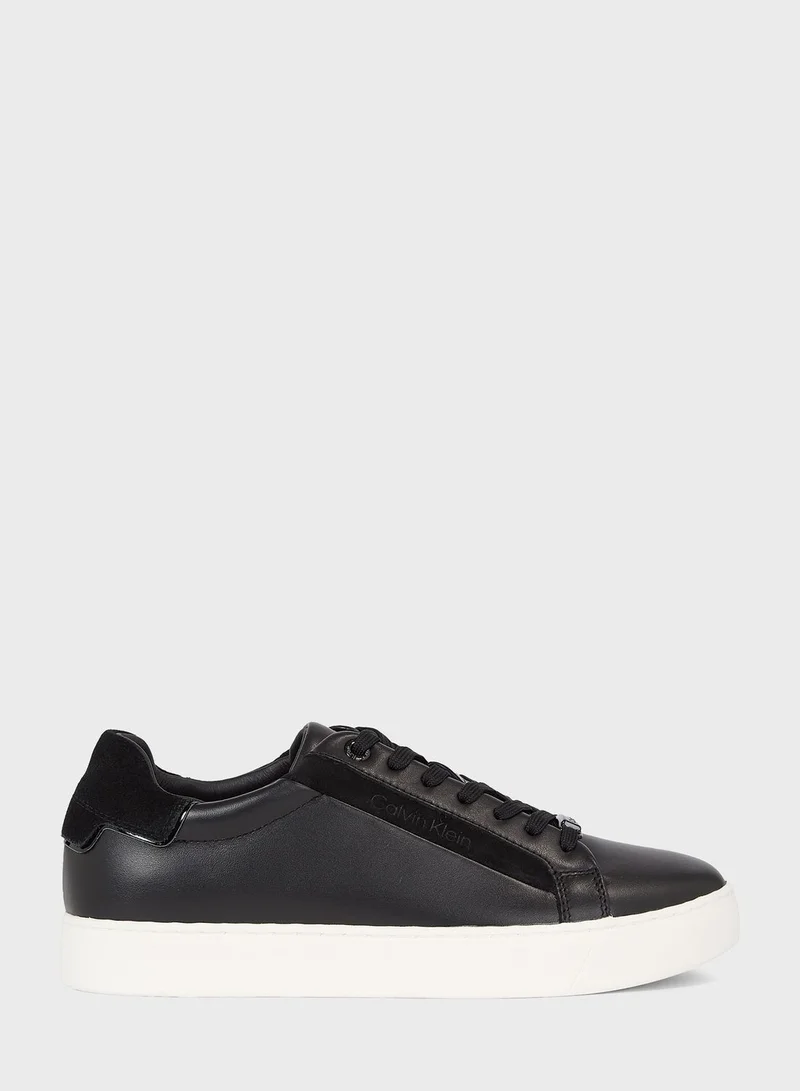 CALVIN KLEIN Cupsole Lace Up Low Top Sneakers