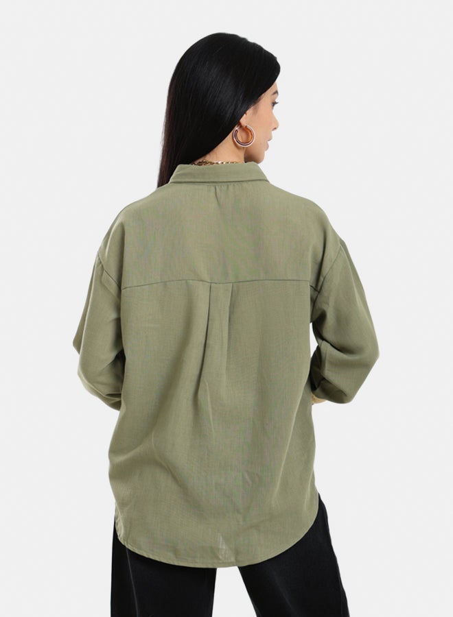 Clue Classic Tencel Relaxed Fit Shirt - Image 3