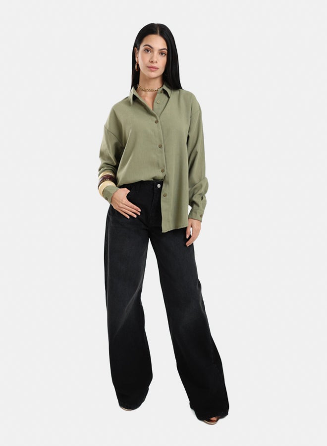 Clue Classic Tencel Relaxed Fit Shirt - Image 5