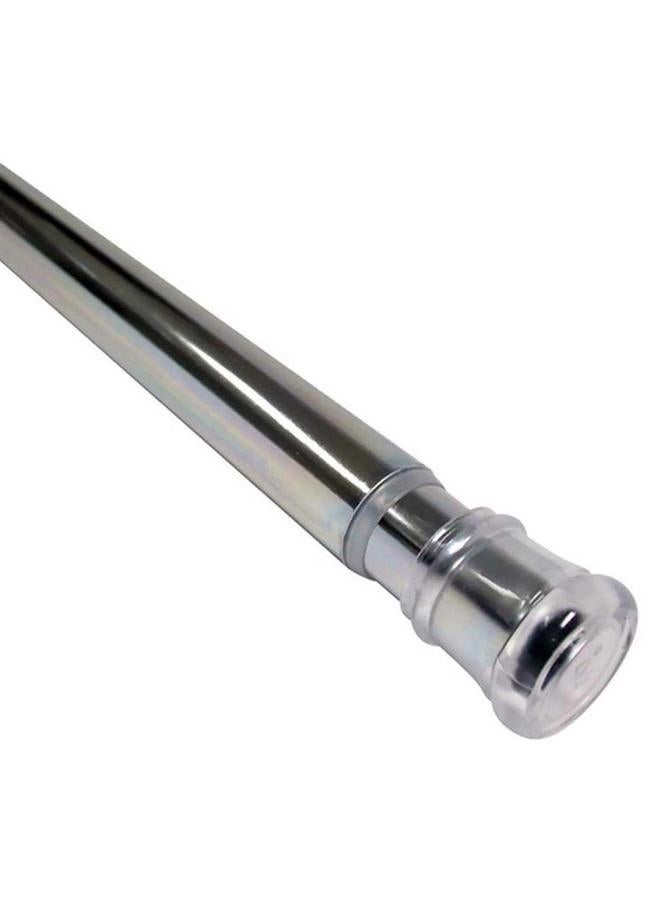 Zenna Home Twisttight Adjustable Aluminium Shower Curtain Rod Chrome 72Inch 506S  - Image 3
