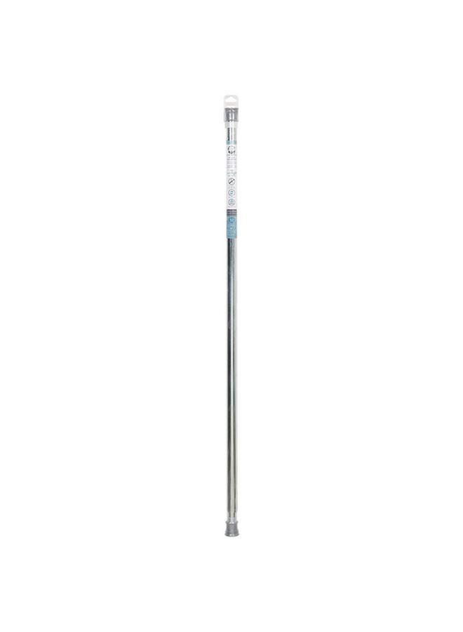 Zenna Home Twisttight Adjustable Aluminium Shower Curtain Rod Chrome 72Inch 506S  - Image 1