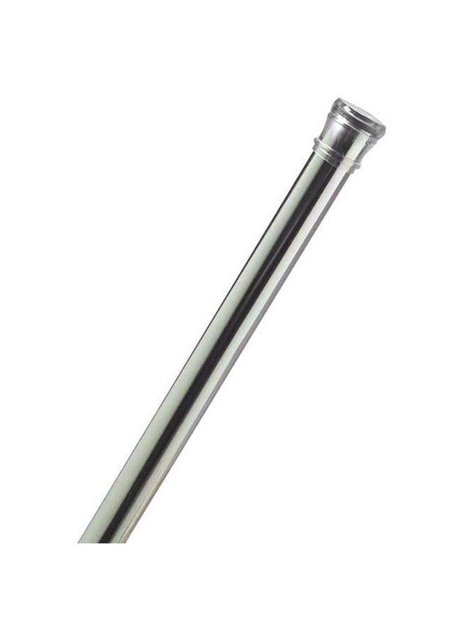 Zenna Home Twisttight Adjustable Aluminium Shower Curtain Rod Chrome 72Inch 506S  - Image 2