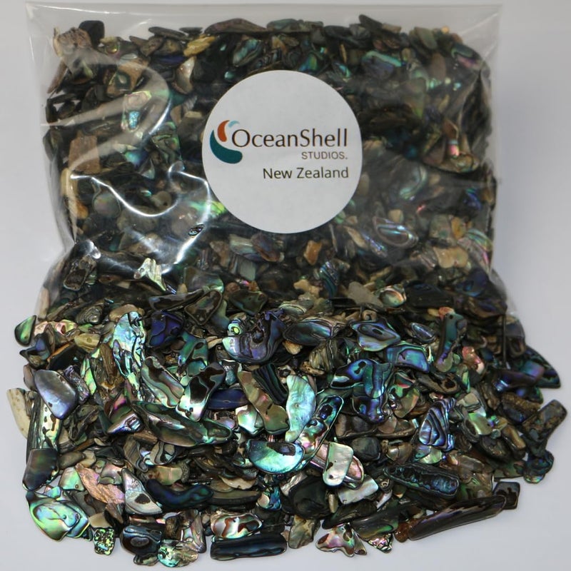 Abalone Pua Shell Pieces705oz Packfor Crafts Jewelry Making Resin Art Inlay Home Decorations Fishtank Supplies DIY Projects  Satin Medium Medium Size 1 158 705oz 200grams