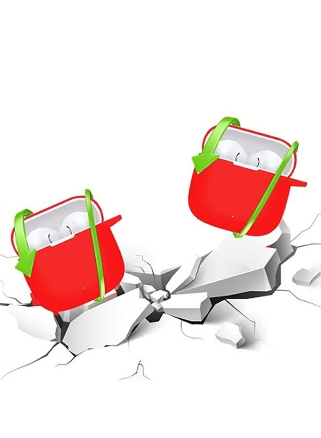 HAVEN Huawei FreeBuds SE 2/SE 3 Premium Protection Case Cover - Red - Image 2