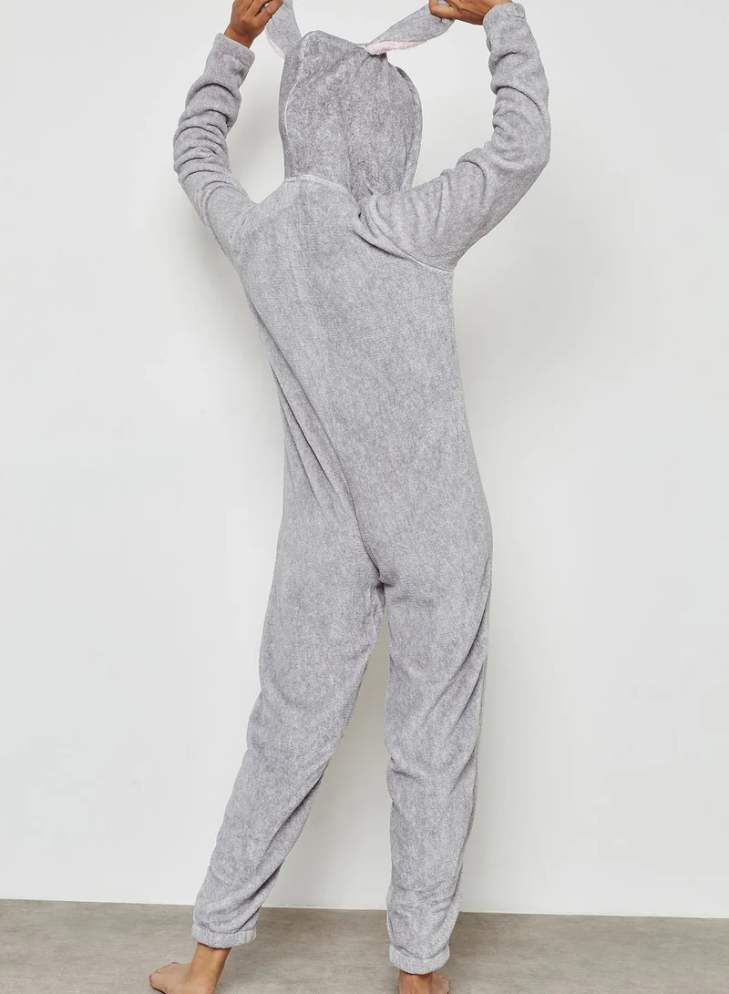 Lounge District Rabbit Onesie