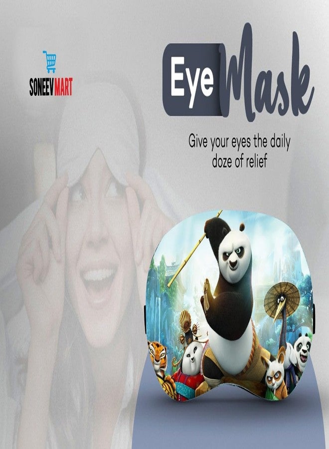 SONEEV MART قناع العين الجل الفاخر من سونييف مارت للاسترخاء المهدئ وتخفيف التوتر قابل لإعادة الاستخدام والعلاج البارد مثالي للعيون المنتفخة، والهالات السوداء وتخفيف الصداع [عبوة من 2] - Image 4