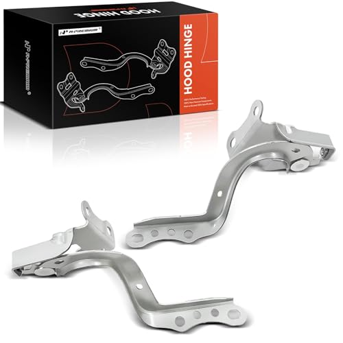 A-Premium APremium Driver and Passenger Hood Hinges Compatible with Toyota Prius 20162022 Prius Prime 20172022 Set of 2 Front Left and Right Side Hood Hinges Replace 5341047130 5342047130 - Image 1