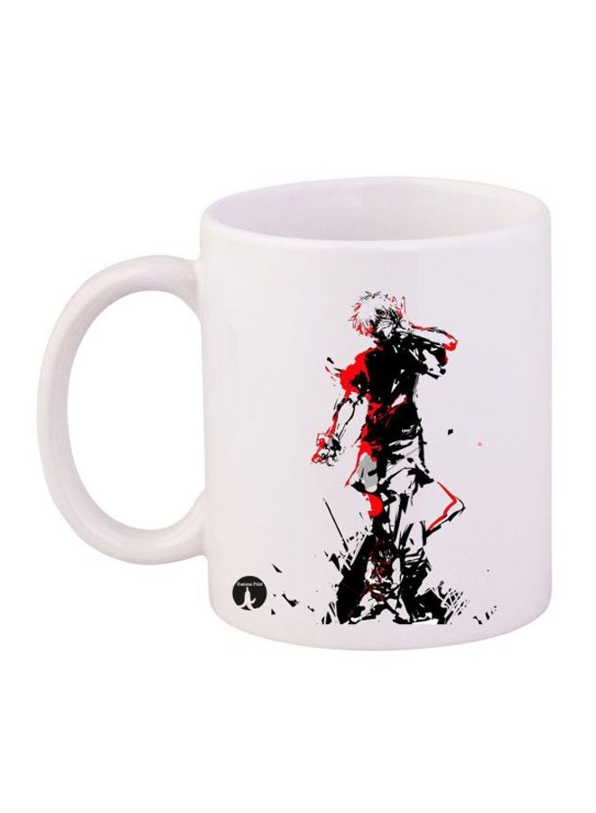 Tokyo Ghoul Printed Mug White/Black/Red 11ounce