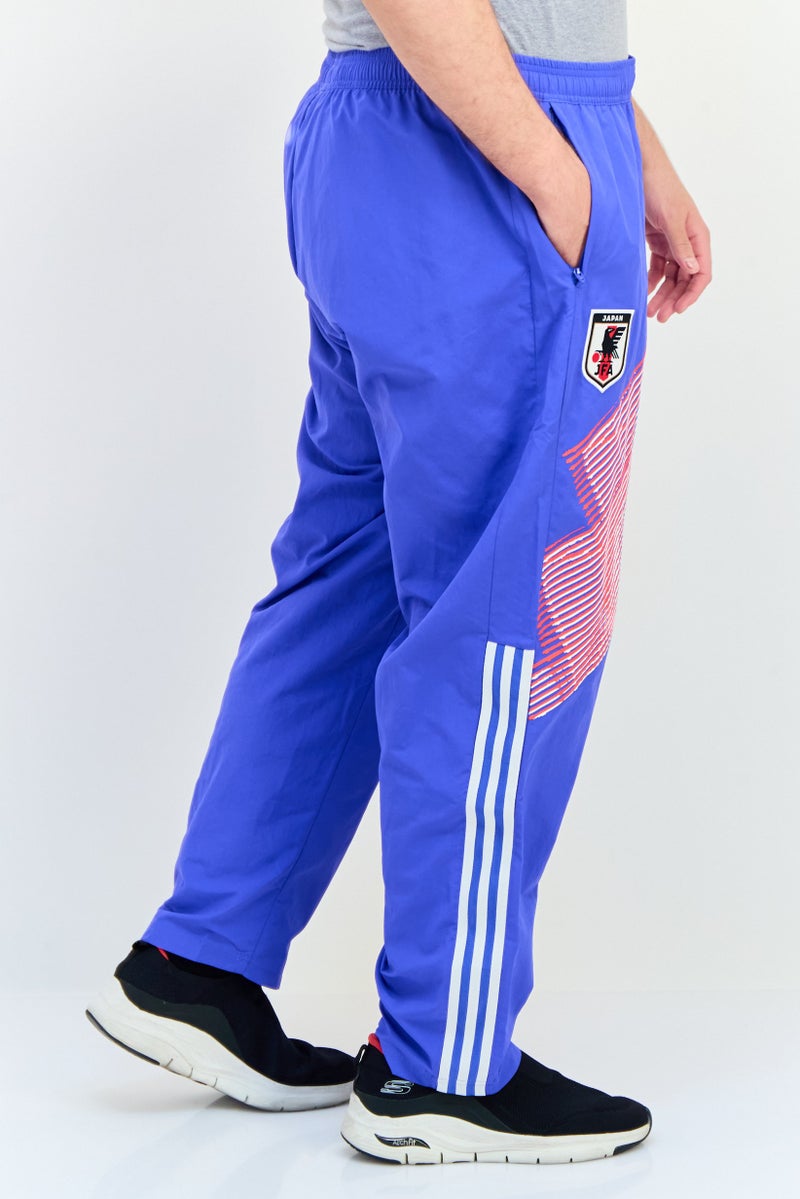 Adidas Men Sportswear Fit Japan Football Pants, Blue  - Image 2