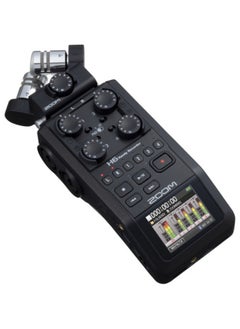 H6 All Black 6-Input / 6-Track Portable Handy Recorder With Single Mic Capsule (Black) - pzsku/Z1E71F7F997699260518BZ/45/_/1721477678/550dd418-cf46-4c3a-ac8c-f18c178fcb01