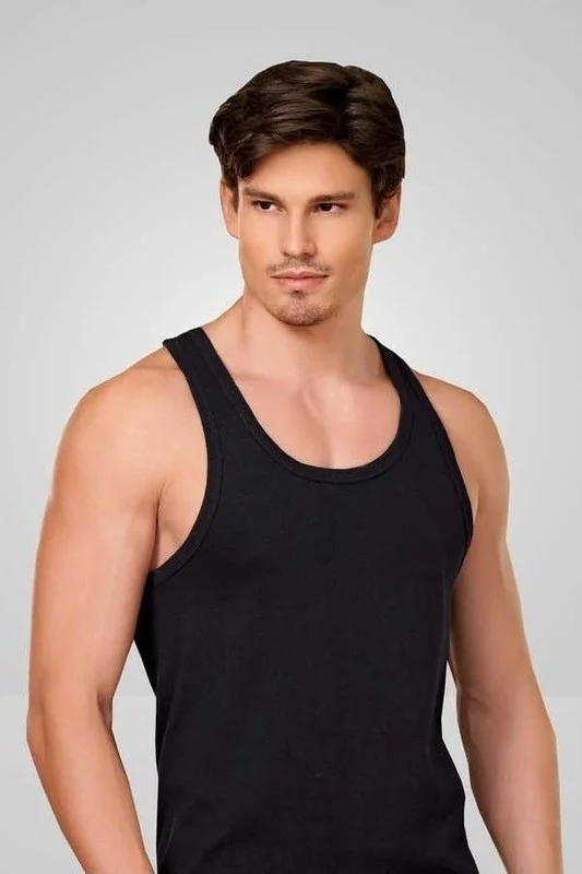 Berrak 1016 Men's Ribana Rambo Tank Top