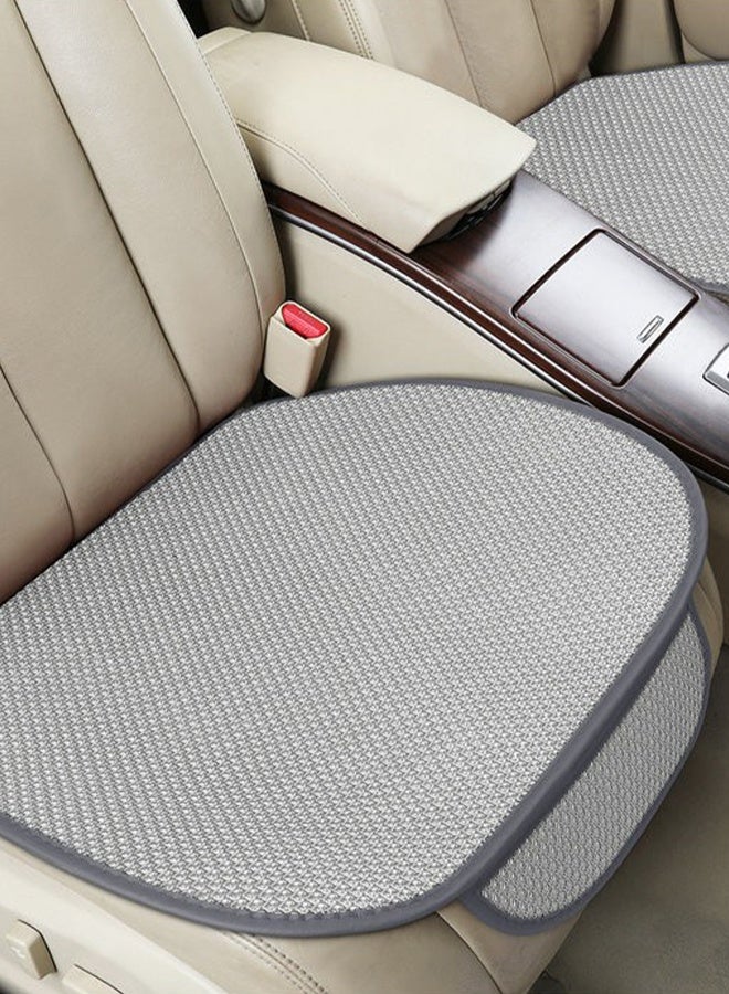 DUNISO 3PCS Auto Breathable Universal Four Seasons Car Seat Covers Luxury Include Front Car Seat Protector and Rear Car Seat Cushion Compatible with 95% Vehicle Fit for Cars Truck SUV or Vans - Image 5