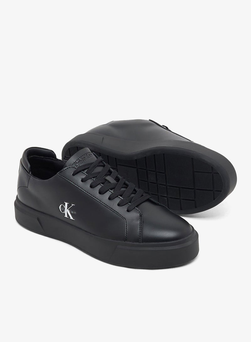 Calvin Klein Jeans Leather Cupsole Trainers - Image 3