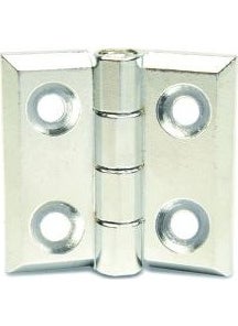 Emes Bushed Chrome Hinge, 50X50, Zmbk 5050 