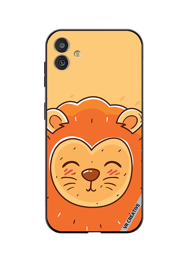 VR CREATIVE Protective Case Cover For Samsung Galaxy F14 Sleeping Lion Design Multicolour - Image 1