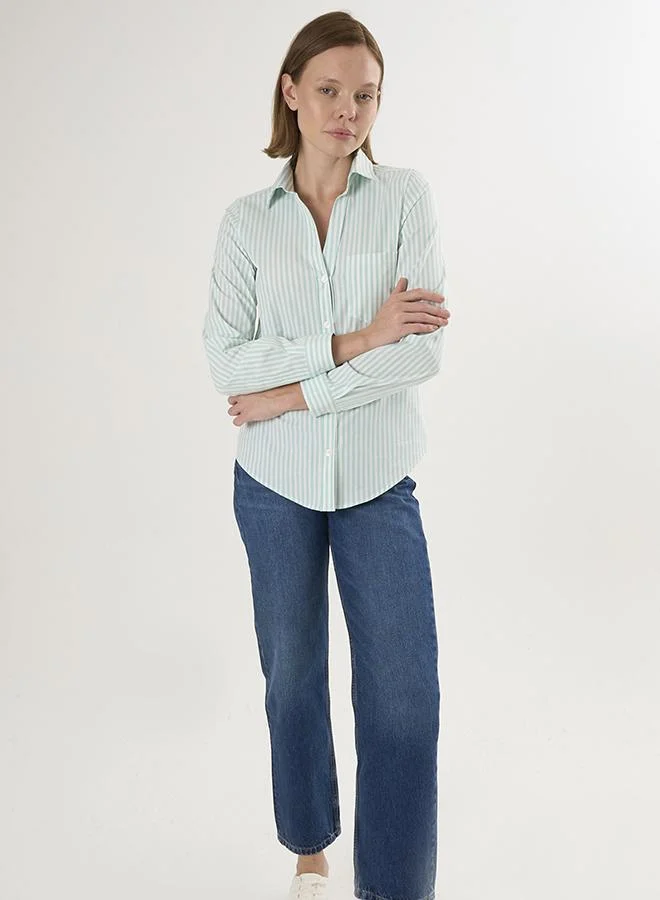 FELIX HARDY Striped Long Sleeve Shirt