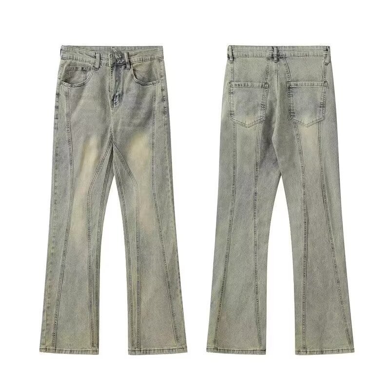 Unisex Casual Daily Denim Jeans - Image 1