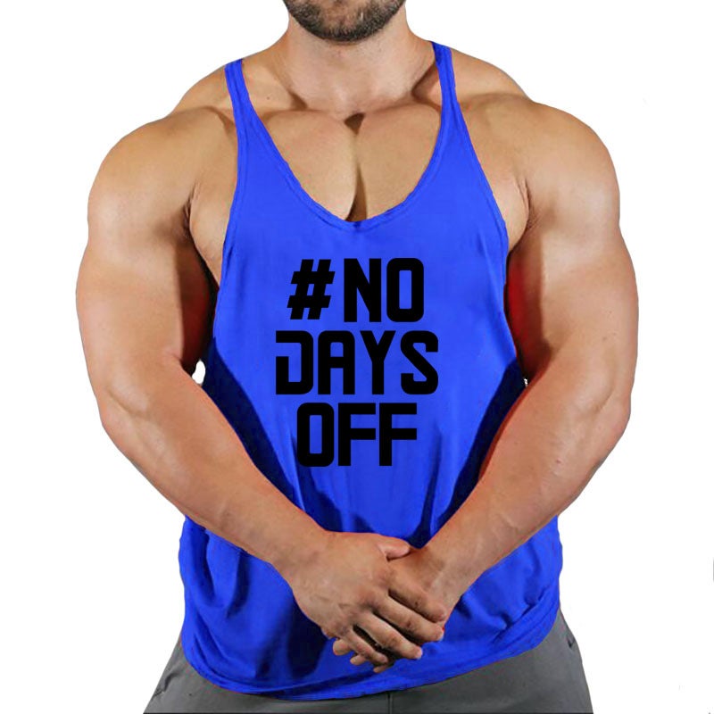 Fashion Fitness Simple Sports Sleeveless Vest T-Shirt Plus Size Plus Size Printing Vest T-Shirt - Image 5