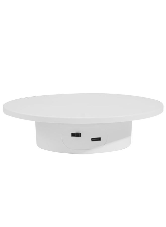 Fotoconic 5.9 Inches/15cm Motorized Rotating Display Stand, 360 Electric Rotary Turntable Base Lazy Susan, Load-Bearing 11Lbs, for Photography Crafts Jewelry Toy Collectible Display (NC150C) - Image 2