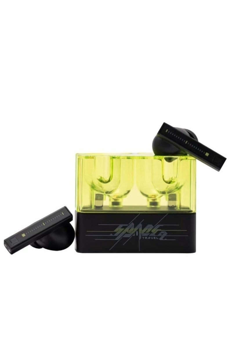 Moondrop Space Travel 2 HiFi Noise-Canceling TWS Wireless Earphone Bluetooth 6.0 ANC Low-Latency Game Mode SBC/AAC (Black) - Image 1