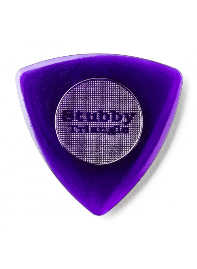 JIM DUNLOP JIM DUNLOP Tri Stubby®, Dark Purple, 3.0mm, 6/Player's Pack  - Image 1
