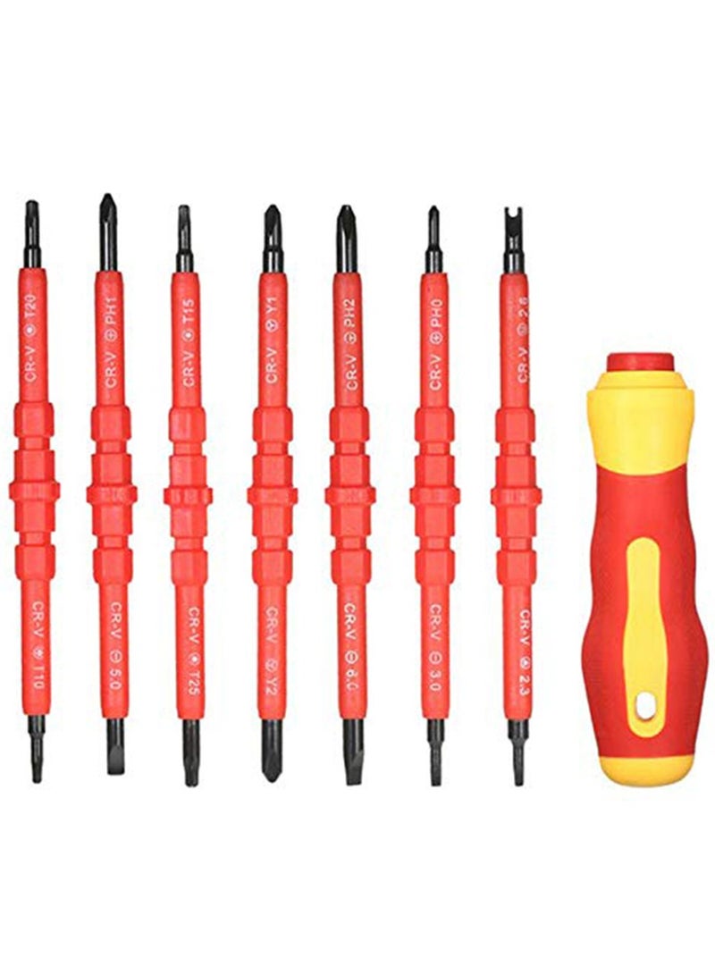 8 in 1 Multi-Purpose Insulated Screwdriver - Image 1