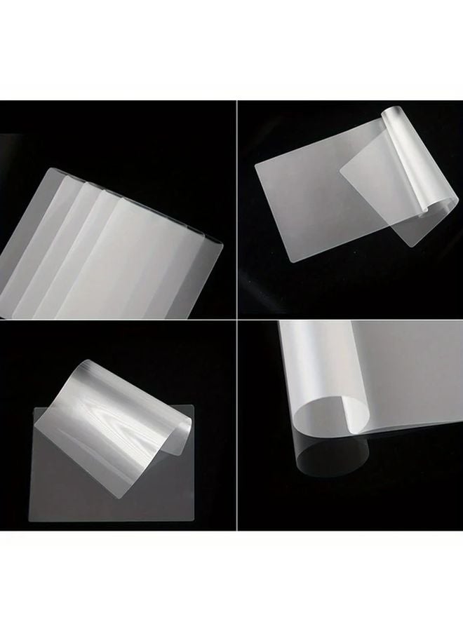 100 Sheets 4R 110x160mm Transparent Laminating Pouches Waterproof Dry Erase - Image 5